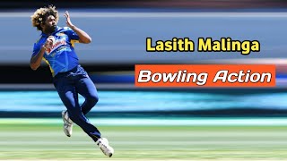 Lasith Malinga Bowling Action (Slow Motion)
