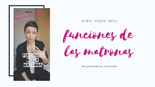 Funciones de la Matrona