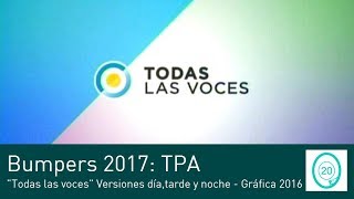 Televisión Pública Argentina - Bumpers 2017
