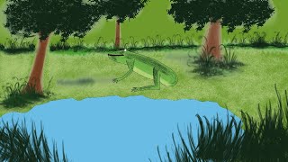 Unlucky frog funny animation cartoon | RE Animation