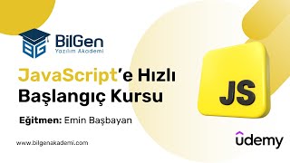 JavaScript Hızlı Başlangıç Kursu - Temel JavaScript Eğitimi