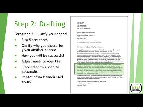 How to write an SAP Financial Appeal Letter How to write an SAP Financial Appeal Letter