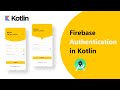 Login And SignUp using Firebase in Kotlin  (Android Studio 2022) #androidstudio