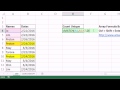 excel magic trick 1153 unique count for name u0026 date array formula 2013 pivottable more…