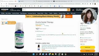 ASIN Review: Nature's Rite Oral and Dental Therapy - Amazon FBA