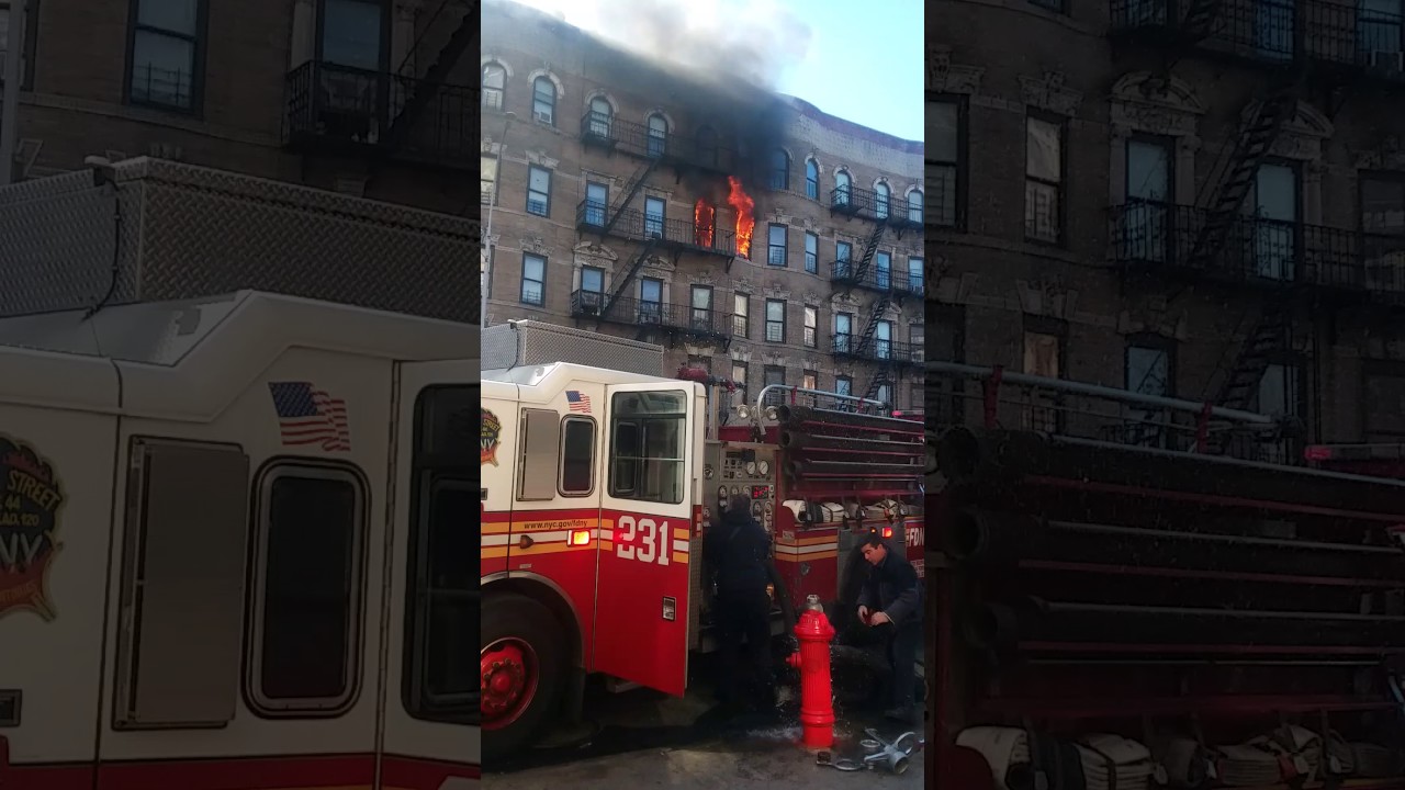 Fire In Brownsville Brooklyn - YouTube