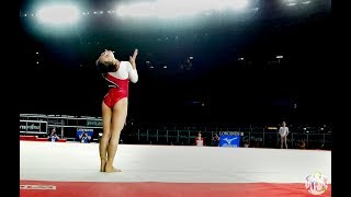 Wang Yan (CHN) FX - 2017 World Championships - Podium Training