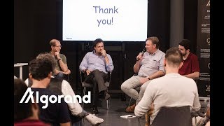 Algorand Milan Meetup | Panel Discussion with Silvio Micali