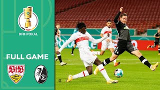 VfB Stuttgart vs. SC Freiburg 1-0 | Full Game | DFB-Pokal 2020/21 | 2nd Round