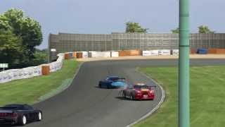 GT5 No.033 ドリフト（追走） 筑波サーキット 雨宮μ過給圧上昇7 v.s. HKS S15 v.s. NSX