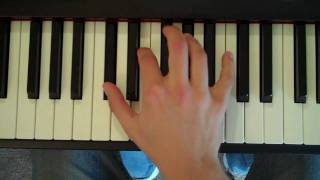 How To Play the C# Minor Major Seventh Chord on Piano