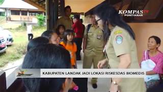 Seremonia Kabupaten Landak Jadi Lokasi Riskesdas Biomedis