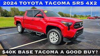 2024 Toyota Tacoma SR5 4x2 - POV Review & Test Drive - Is The SR5 Trim Best Value for the Price ?