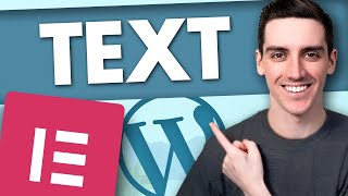 How to Edit Text in Elementor – Typography, Colors & Styles