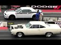 Old School vs Modern Muscle Cars - drag racing#musclecars #dragracing #dodgedemon