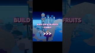 POV: BUILDING YOUR OWN COMBO IN BLOX FRUITS #bloxfruits #shorts