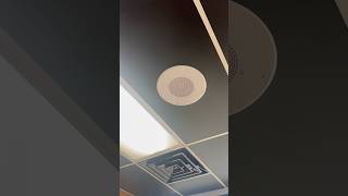 Soundoiler FD72W Speaker in a Fastfood Restaurant/Ice Cream Shop