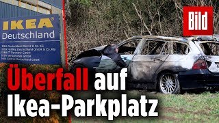 Bei IKEA in Köln: Blitz-Überfall auf einen Geldtransporter