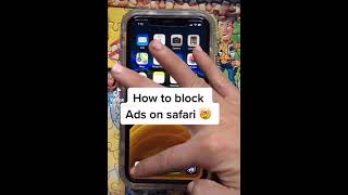 How to block Ads on safari