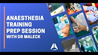 The pathway to becoming an Anaesthetist with Dr Maleck | #anesthesia #anesthesiology