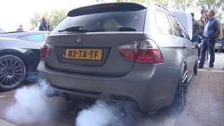 800HP+ BMW 335i (E91) w/ Akrapovic Exhaust - Revs \u0026 Accelerations!