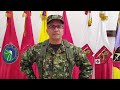 Comandante de la Sexta Brigada del Ejército Nacional, coronel Carlos Eduardo Luque Ochoa Tolima7dias