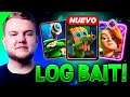 NUEVO MAZO DE LOG BAIT CICLO RAPIDO EN CLASH ROYALE!