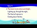 the santa express songs for children