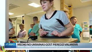 ReTV: Mediķi no Ukrainas  gūst pieredzi Valmierā