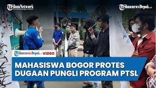 Forum Mahasiswa Bogor Protes Dugaan Pungli Program PTSL