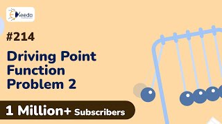 Driving Point Function and Transfer Function Problem 2 | Network Functions in EXTC Engineering