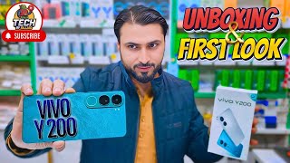 VIVO Y200 UNBOXING, FIRST LOOK AND COMPLETE REVIEW // TECH BY SAJJAD