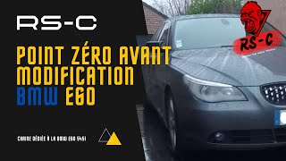 RS-C Présentation voiture avant travaux RSpeed Bmw E60 545i