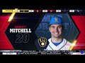 Milwaukee Brewers select Garrett Mitchell from UCLA with the 20th pick of the 2020 MLB Draft