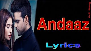 Andaaz - Lyrics | Mil | Mahira Sharma | Lasted Punjabi Song 2020 | New Punjabi Songs