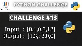 Python Challenge Program | #13