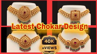 Latest Chokar Design | Temple Jewellery | #jewellery #gold #chokarset
