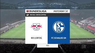 FIFA 23 | RB Leipzig vs FC Schalke 04 - Red Bull Arena (Leipzig) | Gameplay