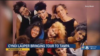 Cyndi Lauper announces Farewell Tour, will perform in Tampa