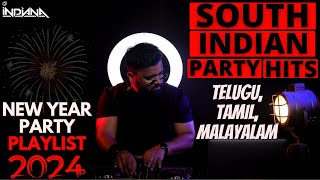 DJ Indiana- South Indian Mix DJ Set| Telugu, Tamil, Malayalam Hits🔥🔥🔥| New Year 2024 #SouthIndianMix