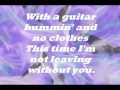 Lady Gaga You and I Lyrics