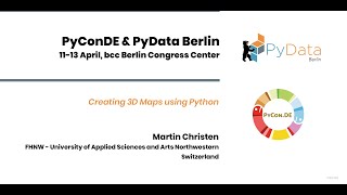 Martin Christen: Creating 3D Maps using Python