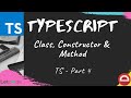 Class, Constructor & Method - TypeScript [Protractor Tutorial] | LetCode