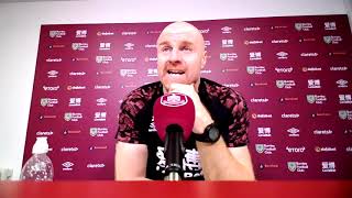 Sean Dyche - Liverpool v Burnley - ''Not Over-Thinking' Liverpool's Goal Drought' - Press Conference