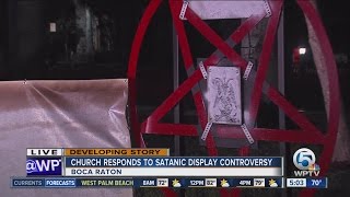 Satanic display causes controversy in Boca Raton