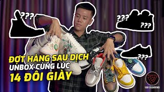 [Us Hunter Talks] Đợt Hàng Sau Dịch | Unbox Cùng Lúc 14 Mẫu Giày Cực Hot.