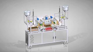 自動蛋捲機-順大興機械-3D自動蛋捲雙烤盤機