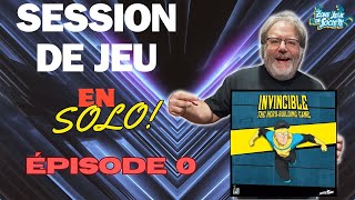 Session de jeu en solo d'Invincible: The Hero-Building Game - Épisode 0