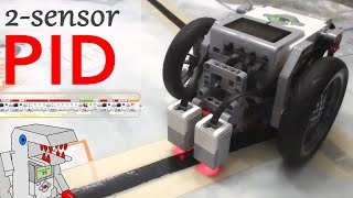 2 Sensor PID Line Follower - The Most Efficient EV3 Line Follower