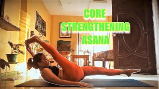 #LEG RAISES #CORESTRENGTHENING ASANA || EKA PADA - DWE PADA UTTANPADASANA